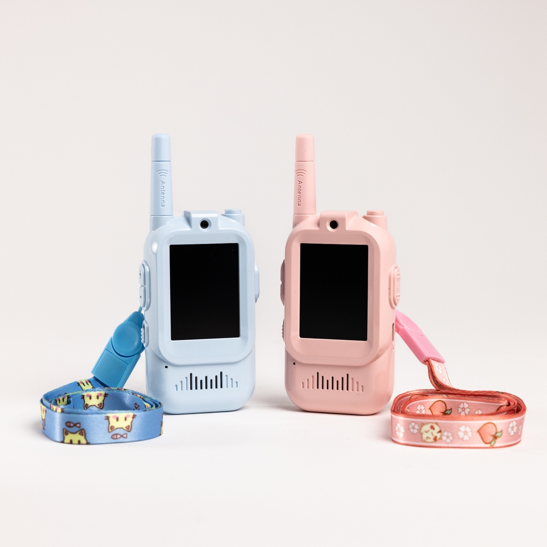 Walkie talkie med kamera til børn
